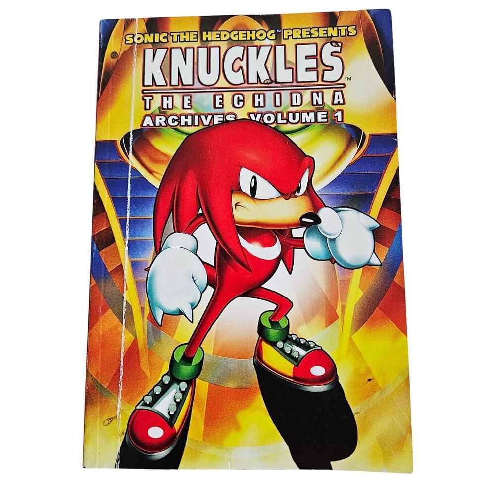 Sonic The Hedgehog Knuckles Book The Echidna Archives Volume 1 By Ken Penders